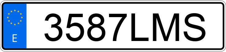 Numer rejestracyjny 3587LMS posiada PEUGEOT 508