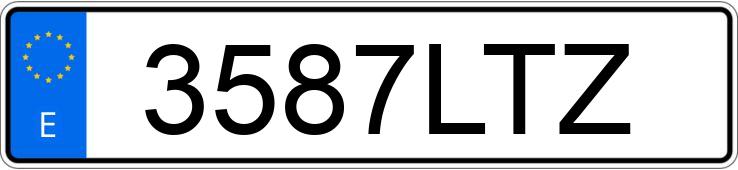 Numer rejestracyjny 3587LTZ posiada CITROEN C4