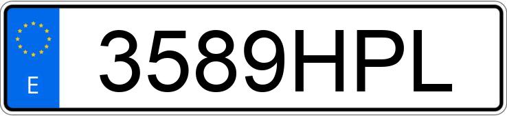 Numer rejestracyjny 3589HPL posiada NISSAN NOTE Numer rejestracyjny 3589HPL posiada NISSAN NOTE