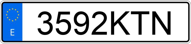 Numer rejestracyjny 3592KTN posiada OPEL VIVARO Numer rejestracyjny 3592KTN posiada OPEL VIVARO