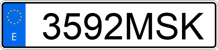 Numer rejestracyjny 3592MSK posiada CITROEN C4 X Numer rejestracyjny 3592MSK posiada CITROEN C4 X