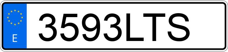 Numer rejestracyjny 3593LTS posiada MITSUBISHI PAJERO Numer rejestracyjny 3593LTS posiada MITSUBISHI PAJERO