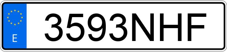 Numer rejestracyjny 3593NHF posiada TOYOTA YARIS CROSS