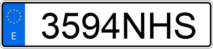 Numer rejestracyjny 3594NHS posiada AUDI Q5 SPORTBACK Numer rejestracyjny 3594NHS posiada AUDI Q5 SPORTBACK