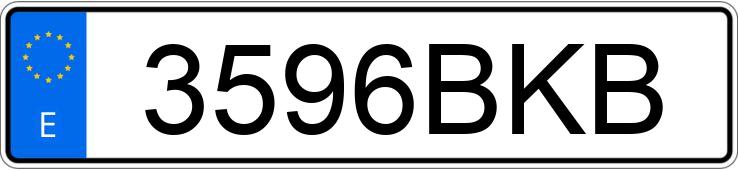 Numer rejestracyjny 3596BKB posiada RENAULT MASTER