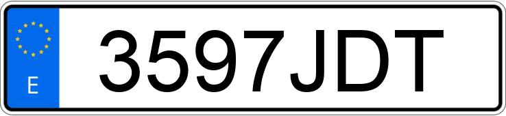 Numer rejestracyjny 3597JDT posiada VOLKSWAGEN POLO SPORT 1.2 TSI 90 BMT