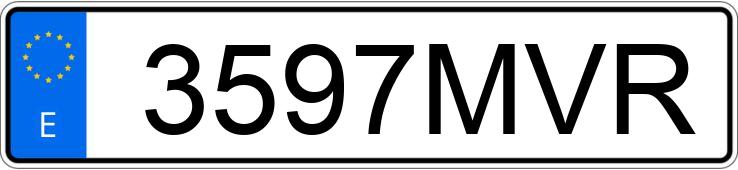 Numer rejestracyjny 3597MVR posiada AUDI RS6