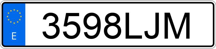 Numer rejestracyjny 3598LJM posiada KIA NIRO