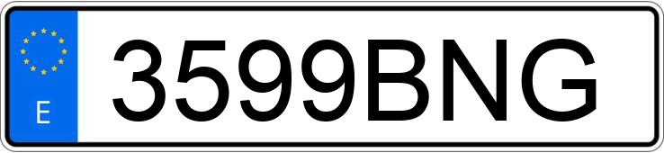 Numer rejestracyjny 3599BNG posiada FORD MONDEO Numer rejestracyjny 3599BNG posiada FORD MONDEO