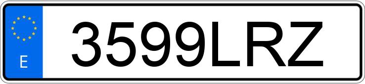 Numer rejestracyjny 3599LRZ posiada SEAT LEON