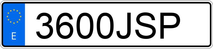 Numer rejestracyjny 3600JSP posiada RENAULT KADJAR