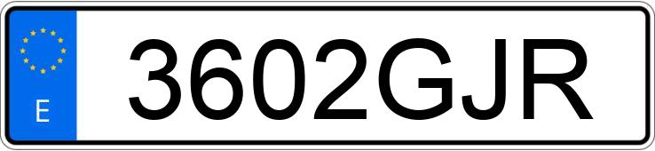 Numer rejestracyjny 3602GJR posiada VOLKSWAGEN SCIROCCO