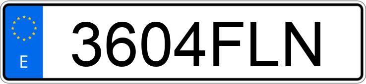 Numer rejestracyjny 3604FLN posiada PEUGEOT 207 Numer rejestracyjny 3604FLN posiada PEUGEOT 207