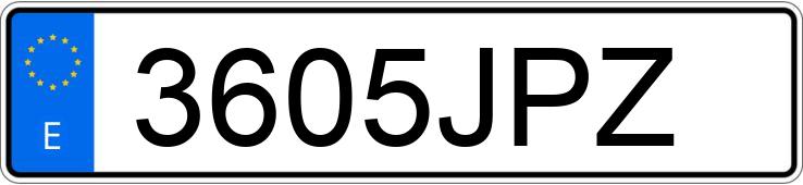 Numer rejestracyjny 3605JPZ posiada NISSAN QASHQAI Numer rejestracyjny 3605JPZ posiada NISSAN QASHQAI