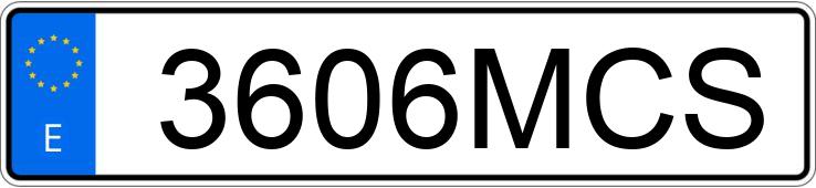 Numer rejestracyjny 3606MCS posiada TOYOTA YARIS CROSS