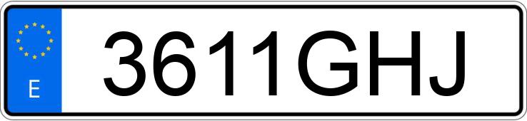 Numer rejestracyjny 3611GHJ posiada NISSAN PATHFINDER