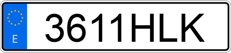 Numer rejestracyjny 3611HLK posiada CITROEN C3 Numer rejestracyjny 3611HLK posiada CITROEN C3