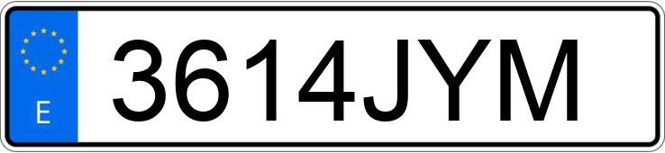 Numer rejestracyjny 3614JYM posiada OPEL CORSA Numer rejestracyjny 3614JYM posiada OPEL CORSA