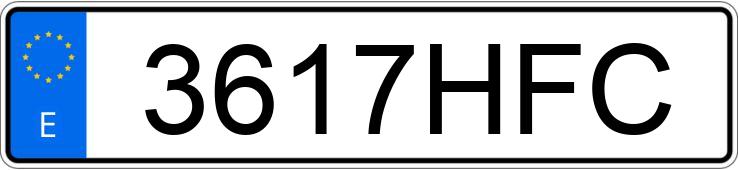 Numer rejestracyjny 3617HFC posiada CITROEN C4 Numer rejestracyjny 3617HFC posiada CITROEN C4