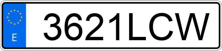 Numer rejestracyjny 3621LCW posiada PEUGEOT RIFTER Numer rejestracyjny 3621LCW posiada PEUGEOT RIFTER