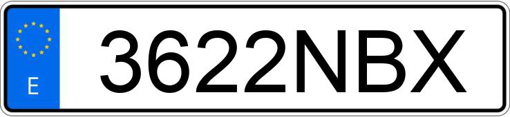 Numer rejestracyjny 3622NBX posiada VOLKSWAGEN MULTIVAN Numer rejestracyjny 3622NBX posiada VOLKSWAGEN MULTIVAN