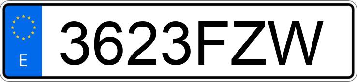 Numer rejestracyjny 3623FZW posiada HYUNDAI SANTA FE Numer rejestracyjny 3623FZW posiada HYUNDAI SANTA FE