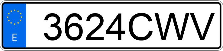 Numer rejestracyjny 3624CWV posiada KIA OPIRUS Numer rejestracyjny 3624CWV posiada KIA OPIRUS