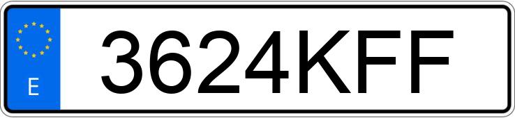 Numer rejestracyjny 3624KFF posiada MERCEDES GLC (253) Numer rejestracyjny 3624KFF posiada MERCEDES GLC (253)