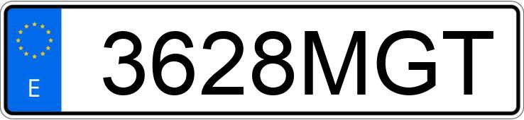 Numer rejestracyjny 3628MGT posiada HONDA X-ADV