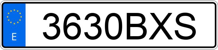 Numer rejestracyjny 3630BXS posiada SEAT LEON Numer rejestracyjny 3630BXS posiada SEAT LEON