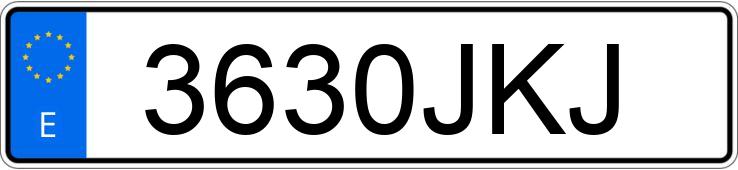 Numer rejestracyjny 3630JKJ posiada CITROEN C4 AIRCROSS