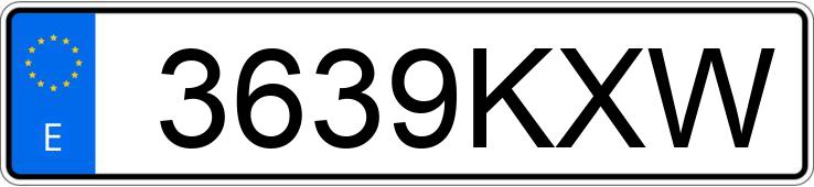 Numer rejestracyjny 3639KXW posiada VOLKSWAGEN ARTEON Numer rejestracyjny 3639KXW posiada VOLKSWAGEN ARTEON