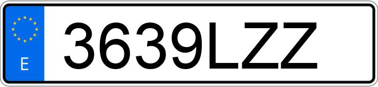 Numer rejestracyjny 3639LZZ posiada PEUGEOT 208