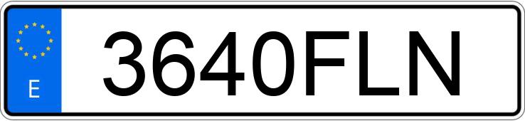 Numer rejestracyjny 3640FLN posiada AUDI Q7 Numer rejestracyjny 3640FLN posiada AUDI Q7