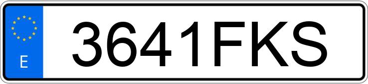 Numer rejestracyjny 3641FKS posiada OPEL MERIVA Numer rejestracyjny 3641FKS posiada OPEL MERIVA