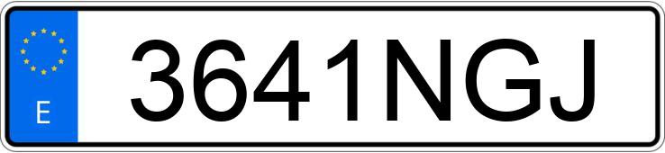 Numer rejestracyjny 3641NGJ posiada NISSAN QASHQAI Numer rejestracyjny 3641NGJ posiada NISSAN QASHQAI