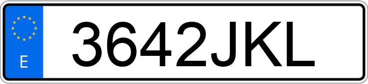 Numer rejestracyjny 3642JKL posiada FIAT 500X Numer rejestracyjny 3642JKL posiada FIAT 500X