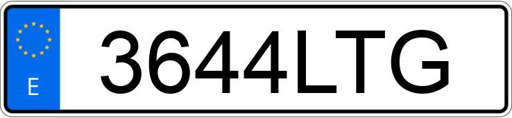Numer rejestracyjny 3644LTG posiada CITROEN C4 Numer rejestracyjny 3644LTG posiada CITROEN C4