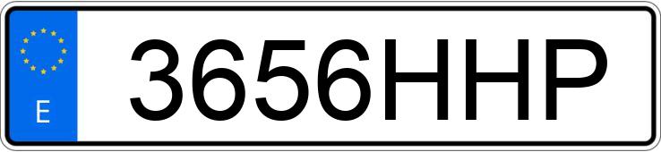 Numer rejestracyjny 3656HHP posiada OPEL CORSA