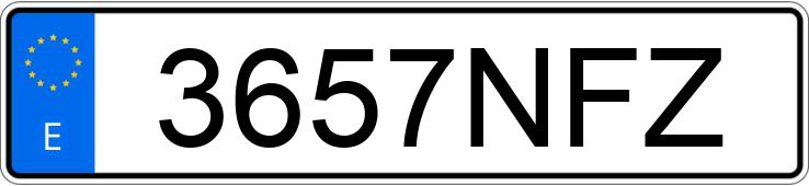 Numer rejestracyjny 3657NFZ posiada HONDA NC 750 Numer rejestracyjny 3657NFZ posiada HONDA NC 750