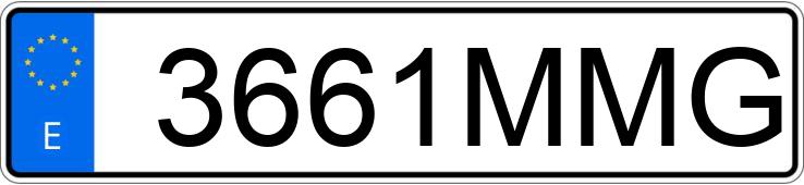 Numer rejestracyjny 3661MMG posiada PEUGEOT 5008