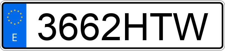 Numer rejestracyjny 3662HTW posiada LAND ROVER DISCOVERY Numer rejestracyjny 3662HTW posiada LAND ROVER DISCOVERY