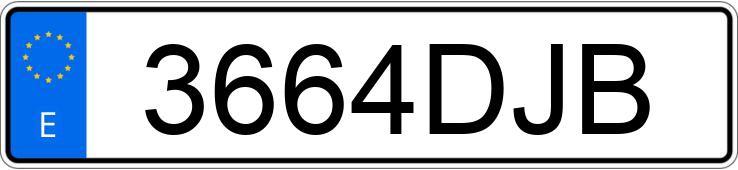 Numer rejestracyjny 3664DJB posiada BMW F 650 Numer rejestracyjny 3664DJB posiada BMW F 650