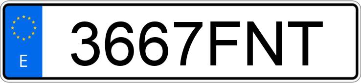 Numer rejestracyjny 3667FNT posiada PEUGEOT 807 Numer rejestracyjny 3667FNT posiada PEUGEOT 807