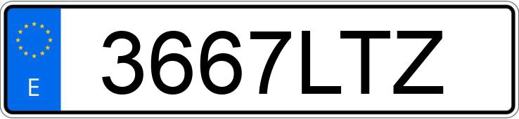 Numer rejestracyjny 3667LTZ posiada BMW SERIE 3 Numer rejestracyjny 3667LTZ posiada BMW SERIE 3