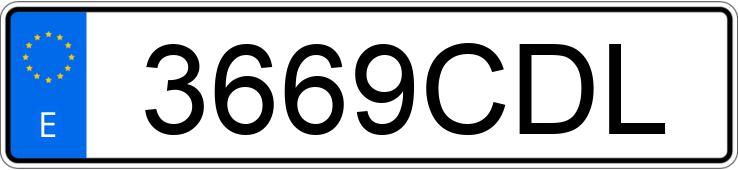 Numer rejestracyjny 3669CDL posiada BMW SERIE 3 Numer rejestracyjny 3669CDL posiada BMW SERIE 3