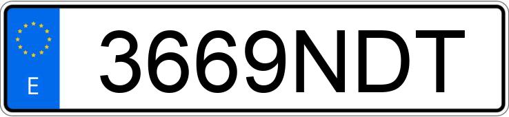 Numer rejestracyjny 3669NDT posiada CITROEN BERLINGO Numer rejestracyjny 3669NDT posiada CITROEN BERLINGO