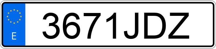 Numer rejestracyjny 3671JDZ posiada VOLKSWAGEN CADDY Numer rejestracyjny 3671JDZ posiada VOLKSWAGEN CADDY