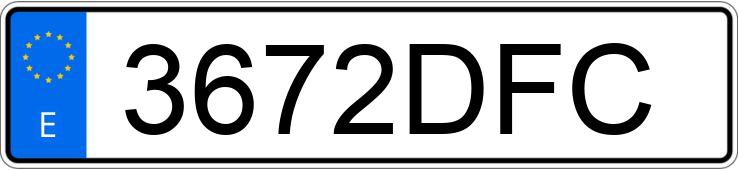 Numer rejestracyjny 3672DFC posiada FORD FOCUS Numer rejestracyjny 3672DFC posiada FORD FOCUS