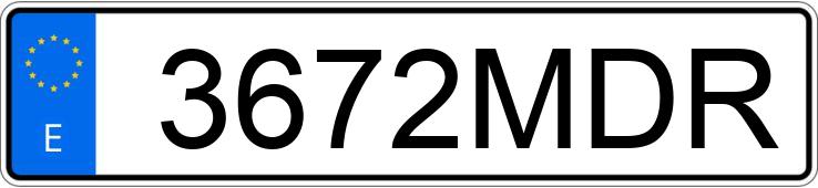 Numer rejestracyjny 3672MDR posiada OPEL CORSA Numer rejestracyjny 3672MDR posiada OPEL CORSA